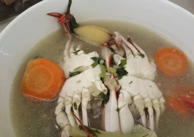 Resep Soup Kepiting Laut, Enak Banget