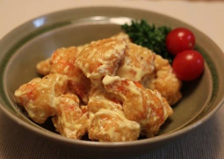 How to Prepare Delicious Plump Shrimp with Mayonnaise Sauce