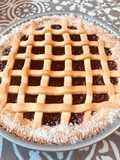 Pastafrola con dulces de guayabas