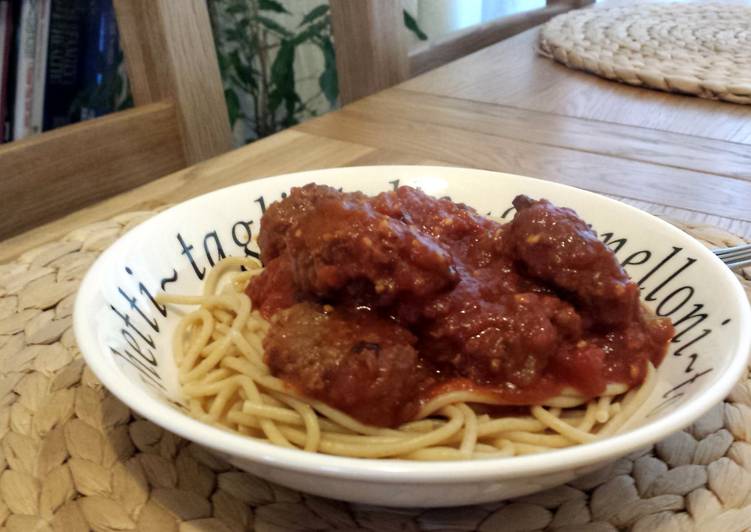Easiest Way to Make Homemade Spaghetti Meatballs