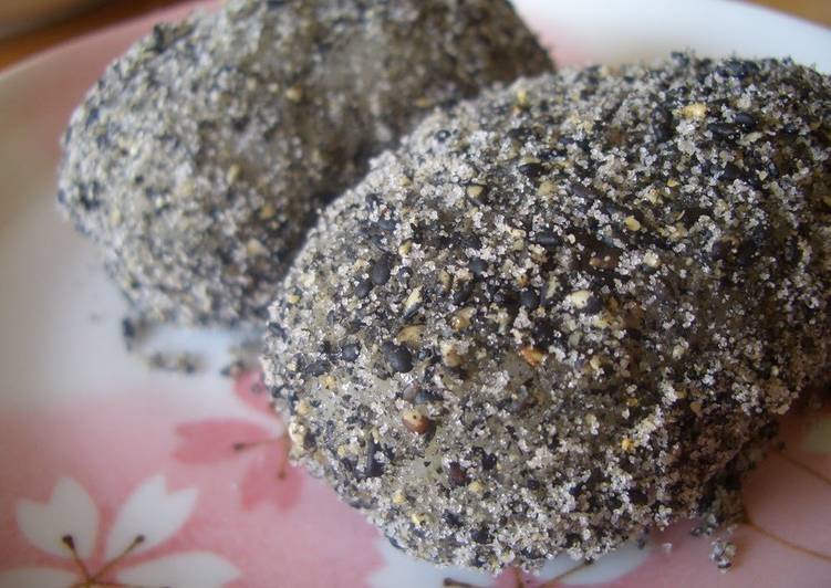 Step-by-Step Guide to Make Favorite Ohagi Mochi with Sesame and Kinako Soy Flour