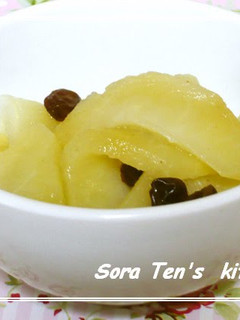 A picture of Quick Microwaved "Simmered" Apples.