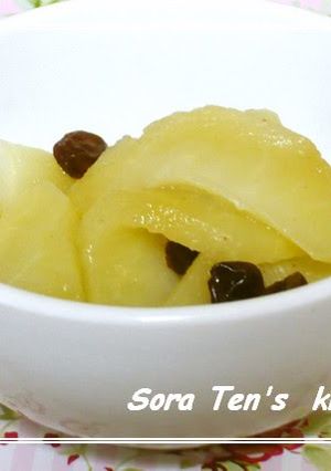 A picture of Quick Microwaved "Simmered" Apples.