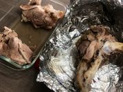 Una foto de pernil al horno