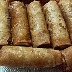 Lumpiang Shanghai (Pork Spring Rolls) A picture of Lumpiang Shanghai (Pork Spring Rolls).