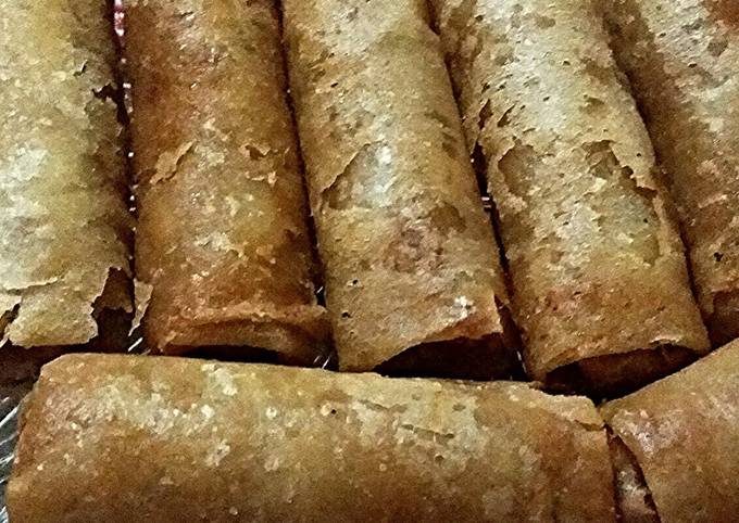 Easiest Way to Make Super Quick Homemade Lumpiang Shanghai (Pork Spring Rolls)