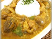 A picture of vegetable curry coconut milk