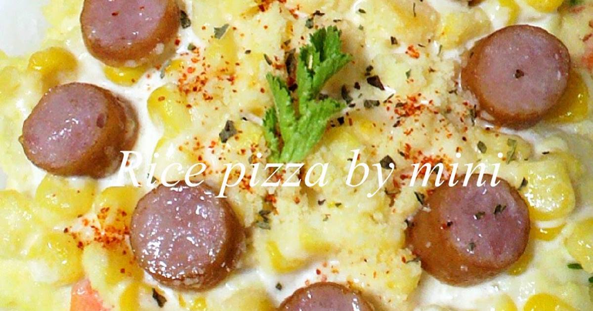 Simple 5Minute Rice Flour Pizza Dough Recipe by cookpad.japan Cookpad