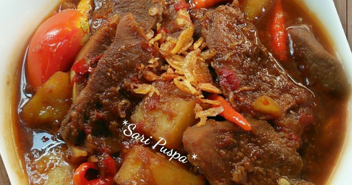  Resep  Semur lidah  sapi  kentang oleh Sari Puspa Cookpad