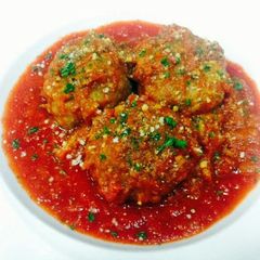 A picture of Kanya's Meatballs.