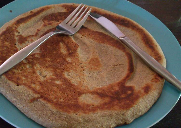 Easiest Way to Make Any-night-of-the-week Buckwheat pancake x banana