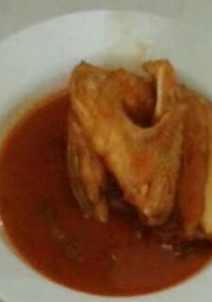 A picture of Chicken stew.