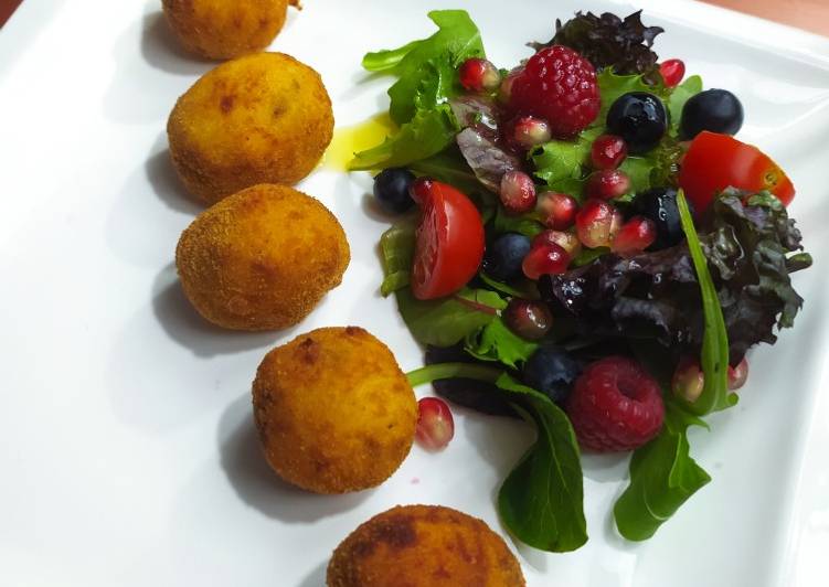 Croquetas tierra y mar