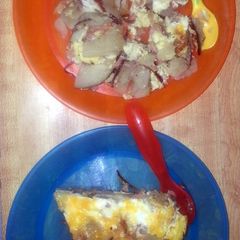 A picture of Kiddies Breakfast Pie.