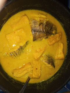 Foto resep Ikan nila kuah santan simple