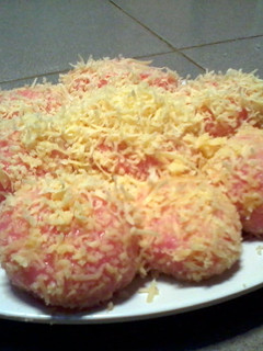 A picture of Netherland Klepon (Sweet Rice Ball).