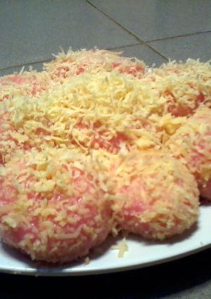 A picture of Netherland Klepon (Sweet Rice Ball).