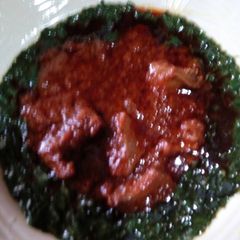 A picture of Ewedu Soup.