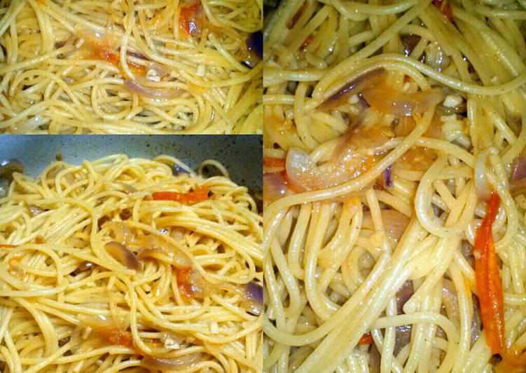 Easiest Way to Make Super Quick Homemade Quick &amp; Healthy Spaghetti