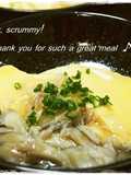 Creamy Egg Tofu with Japanese-Style An