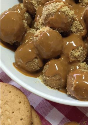 صورة لوصفة طريقة عمل حلى كرات اللوتس