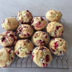 A picture of Cranberry Orange Muffins.