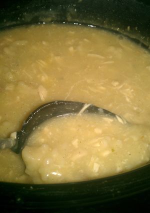 A picture of Crockpot Chicken & Dumplings.