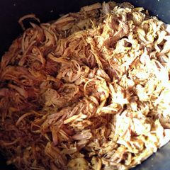 A picture of Pulled Pork (for the crock pot).