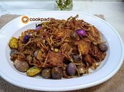 Gambar enoki pedas