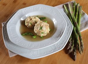 Foto di Canederli con asparagi