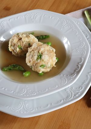 Foto di Canederli con asparagi