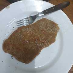 Una foto de Bife de seitán vegano