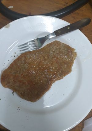 Una foto de Bife de seitán vegano