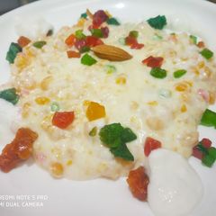 Dahi Ladoo A picture of Dahi Ladoo.