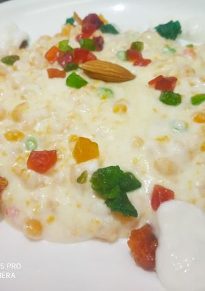 A picture of Dahi Ladoo.