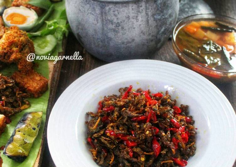 Cara termudah untuk Musim Gugur Di RumahPare teri ala pare nenek