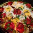 بيض بطماطم مقلية Egg with fried tomatoes