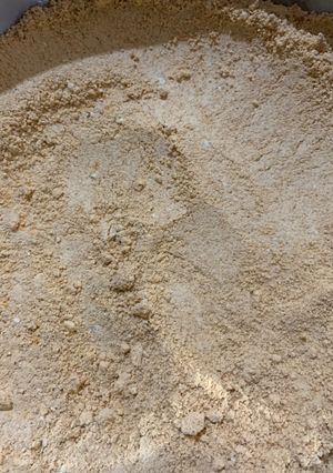 A picture of Idli podi gun powder for dosa or idli.