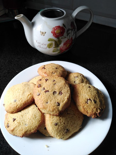 Una foto de Galletitas con chip de chocolate