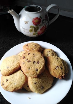 Una foto de Galletitas con chip de chocolate