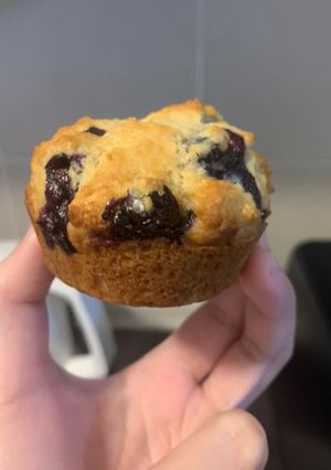 A picture of Blueberry Muffins.