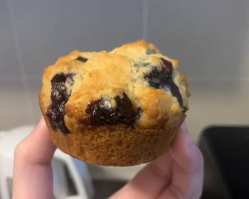 Easy Fast Cooking Blueberry Muffins Delicious Simple
