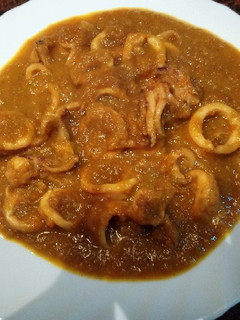 Una foto de Calamares al curry