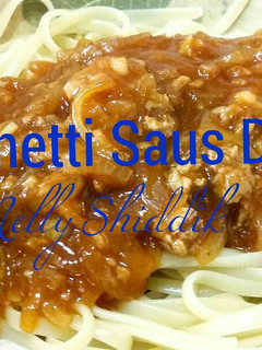 Foto resep Spaghetti Saus Daging Simple