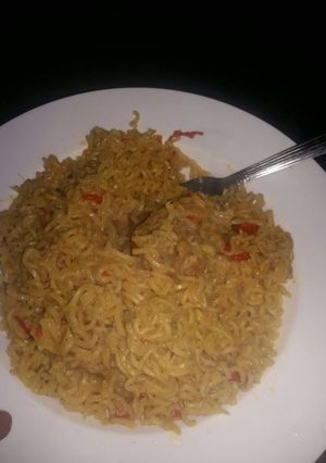 A picture of Quickie Noodles.