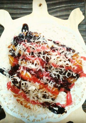 Foto resep Pisang Krispi Saos Stroberi