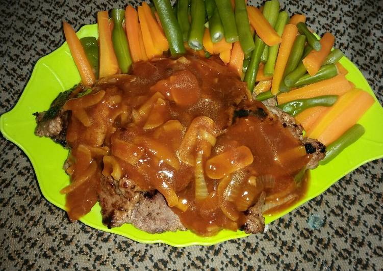 🐮 beef steak asem manja🐮