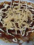 Okonomiyaki o Tortilla Japonesa de Repollo (mi versión a la Uruguaya)