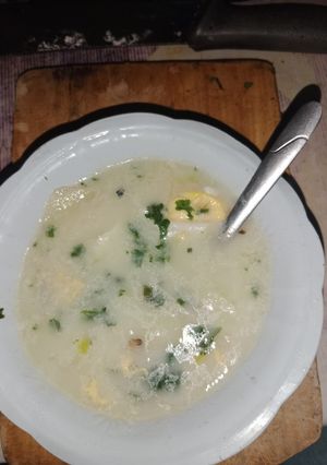 Una foto de Changua (desayuno)