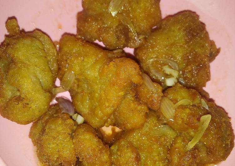 Resep Chicken karage saos teriyaki Anti Gagal